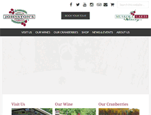 Tablet Screenshot of cranberry.ca